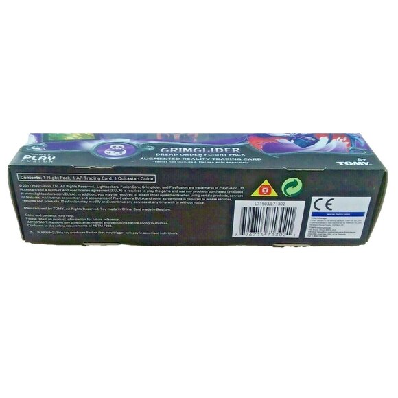 TOMY Lightseekers Awakening Flight Pack Figure and Trading Card Grimglider - Picture 7 of 7